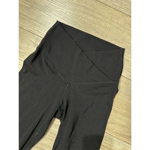 Offline by Aerie Small S Flare Hi-Rise Stretch Pants Black Leggings Real Me Over - Picture 2 of 2
